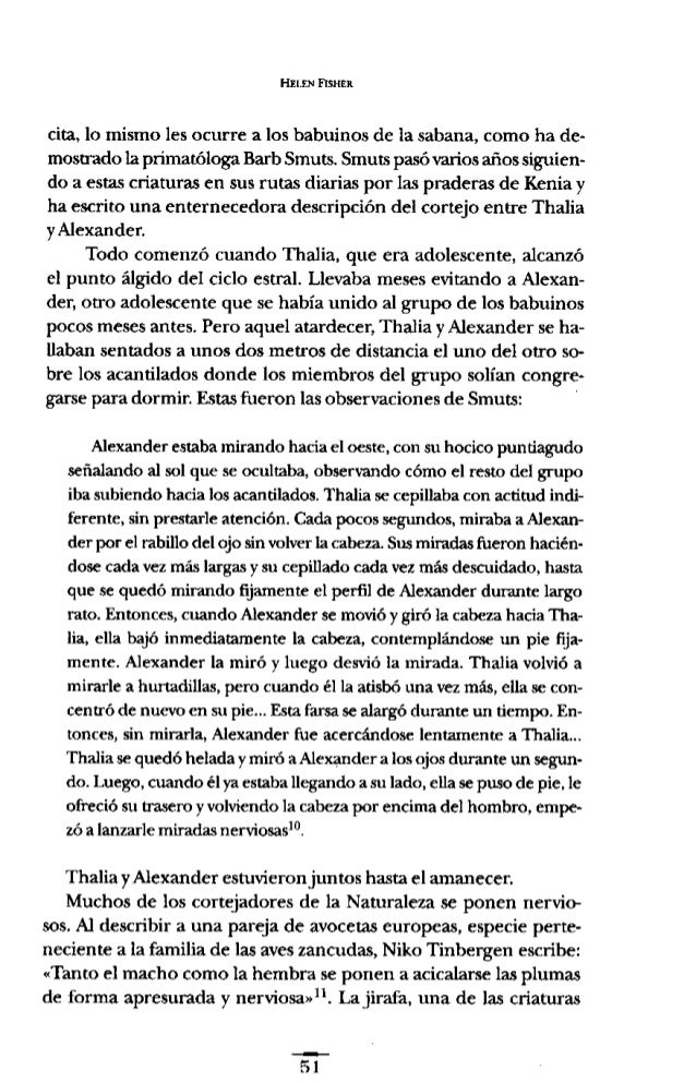 Helen Fisher Porque Amamos Pdf